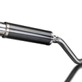 Delkevic 14" Carbon Round Slip-On Exhaust Muffler - Suzuki DR650SE - 1996-2024