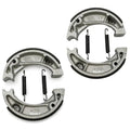 Front Rear Brake Shoes Set - Honda CHF50 SA50 CRF80 CRF100 CRF110F XR80 XR100R