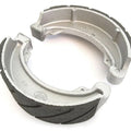 Emgo Grooved Rear Brake Shoes - Honda CB/CM400 CB/CM/CMX450 VT500 CB550SC