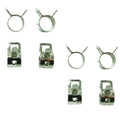 8 Pack Heavy Duty Fuel Gas Line Spring Clips Hose Clamp - 1/4"