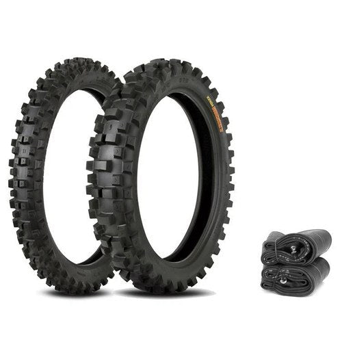 Kenda K780 Southwick II Tires & Tubes Set Moto Motocross Honda CRF250R 04-18