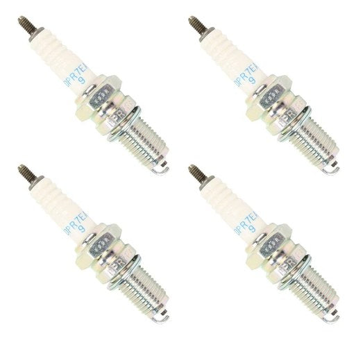 4 Ngk DPR7EA-9 Spark Plugs 5129 Standard Resistor Type M12 x 1.25mm Motorcycle