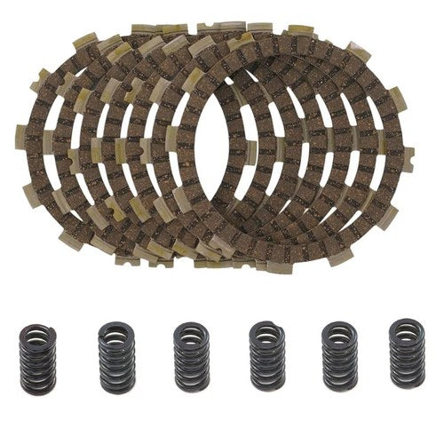 7 Ebc Clutch Friction Plates w/ 6 Clutch Springs Suzuki GS450 GS550 Motorcycle