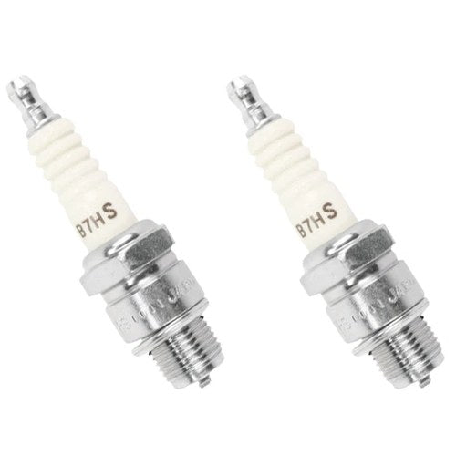 2 Pack Ngk B7HS Spark Plug 5110 Standard Non Resistor M14 x 1.25 Kawasaki Suzuki