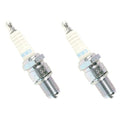 2 Pk Ngk BR9ES 5722 Spark Plugs 20mm Hex Honda Yamaha KTM Motorcycle ATV Scooter