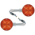2 Pc Rear Turn Signal Assembly Yamaha SR500 TX750 XS400 XS500 XS650 XS850 XS1100