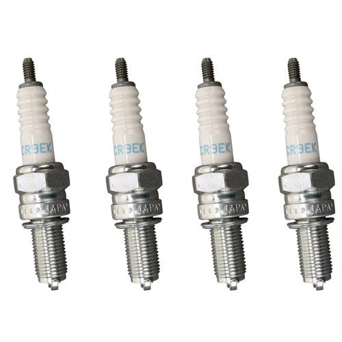 4 Pack Ngk CR9EK 4548 Spark Plug Resistor Type Motorcycle ATV Scooter