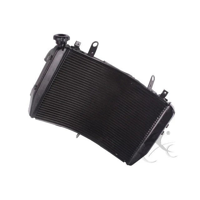 Black Radiator Cooling Engine Cooler Fit For Yamaha Yzf R1 YZFR1 07-08 2007 2008