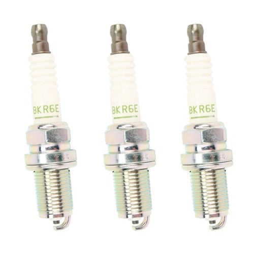 3 Pack Ngk BKR6E 6962 Standard Spark Plug Honda GL1800 Gold Wing 2001 - 2010