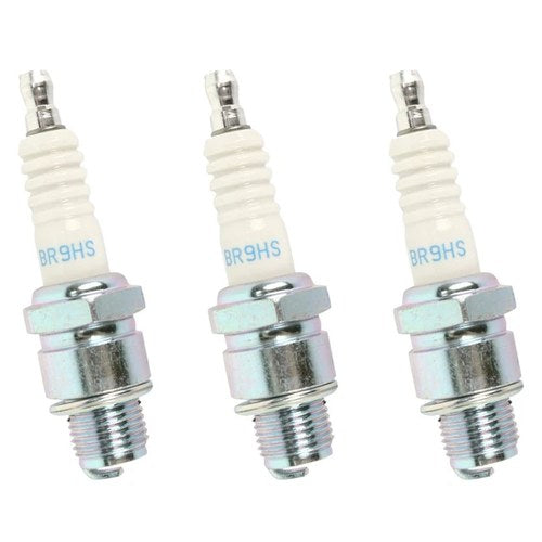 3 Pack Ngk BR9HS 4522 Spark Plug Kawasaki H1 H2 S2 Mach A7 F11 KD175 KH250 KH500