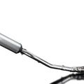 Delkevic 4-1 System 13.5" Titanium X-Oval Exhaust Kawasaki Concours 14 2008-2021