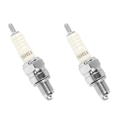 2 Pack Ngk C6HSA 3228 Non Resistor Spark Plugs Honda Kawasaki Yamaha Motorcycle