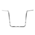 Chrome 19" Rise 1-1/4" Hanger Handlebar Fits For Harley Electra Glide 1982-2024