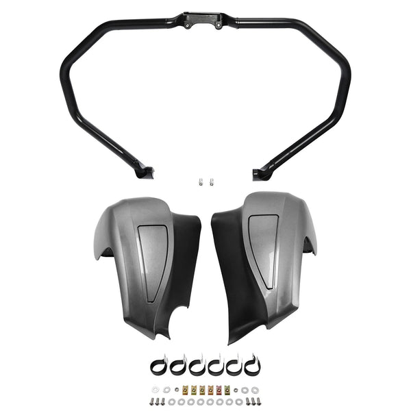 Engine Guard Highway Bar Lower Fairings Fit For Indian Chief Dark Horse 14-2023