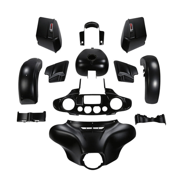 Fairing Body Kit Fit For Harley Street Glide Special Flhxs 2014-2024 Black Denim