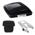Razor Trunk Backrest Pad Mount Rack Fit For Harley Touring 14-26 Mako Shark Fade