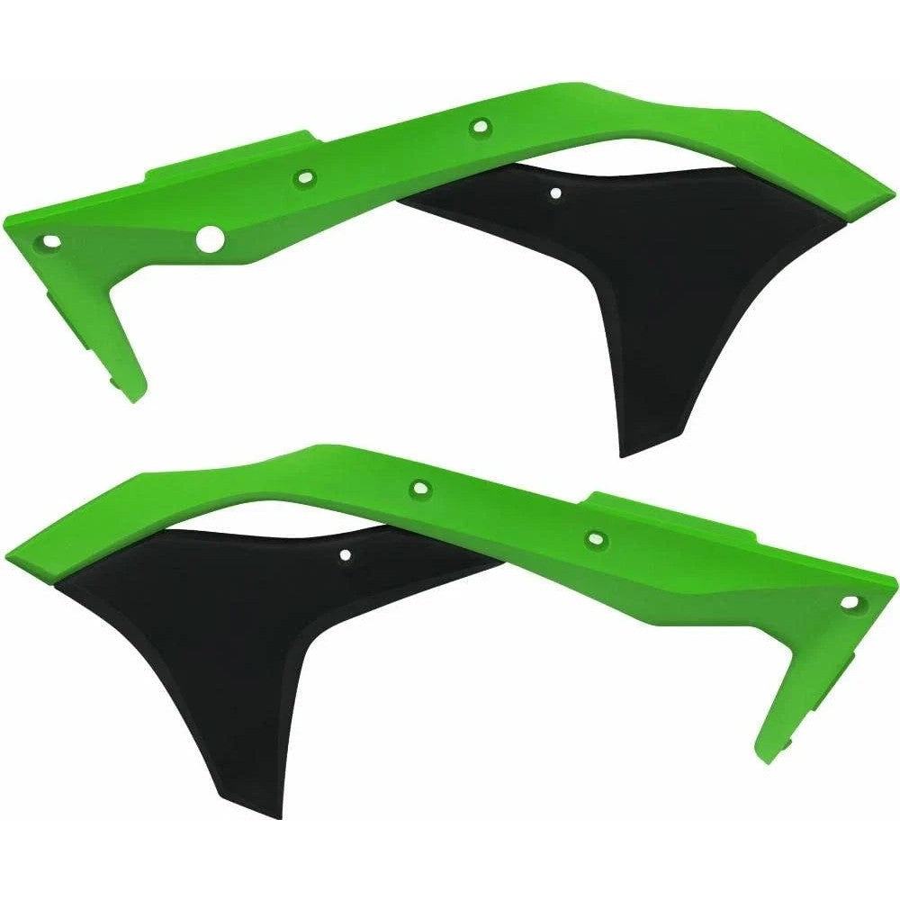 Acerbis 2630611089 Radiator Shrouds Green/Black