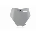 Acerbis 2736270011 Front Number Plate Grey