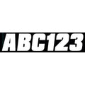 Hardline WHI500EC 2" Letter & Number Kit Solid White