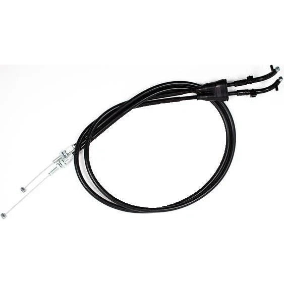 Black Vinyl Throttle Cable Set