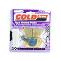 Brake Pads Racing Ceramic Carbon Goldfren S33-242 (EBC FA436)