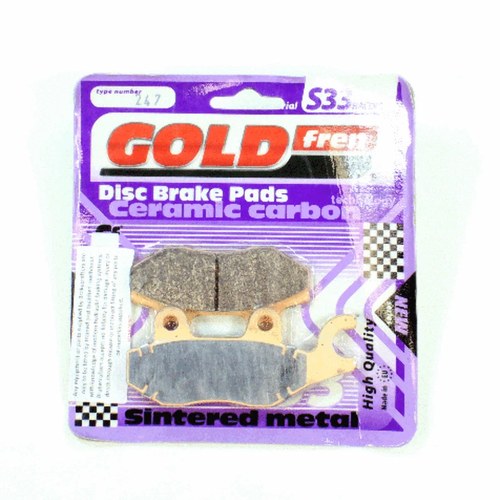 Brake Pads Racing Ceramic Carbon Goldfren S33-247 (EBC FA214/2)