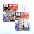 Ebc Sintered Brake Pad Set FA188HH - 2 Pair with Caliper Pins