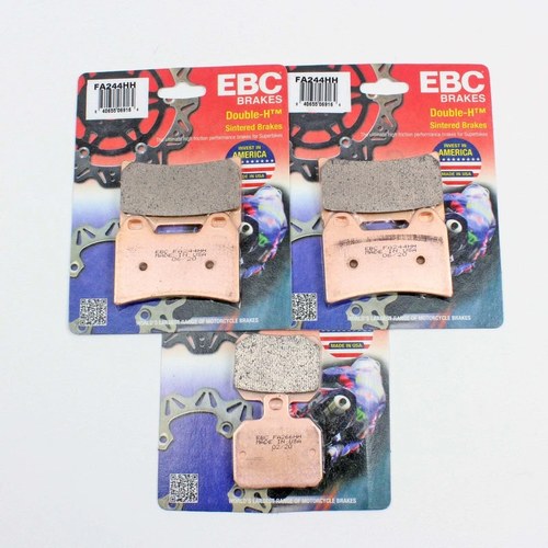Ebc Sintered Brake Pads FA244HHx2 FA266HH FrtRear 3 Pr for select Aprilia Ducati