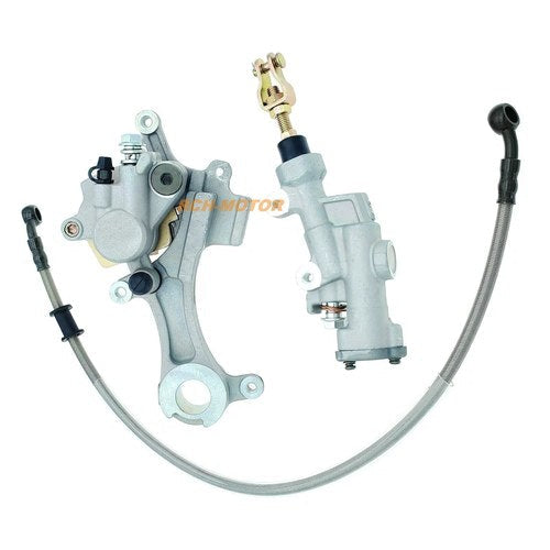 Rear Brake Caliper Master Cylinder & Hose Assembly for Yamaha WR250F 2003 2004