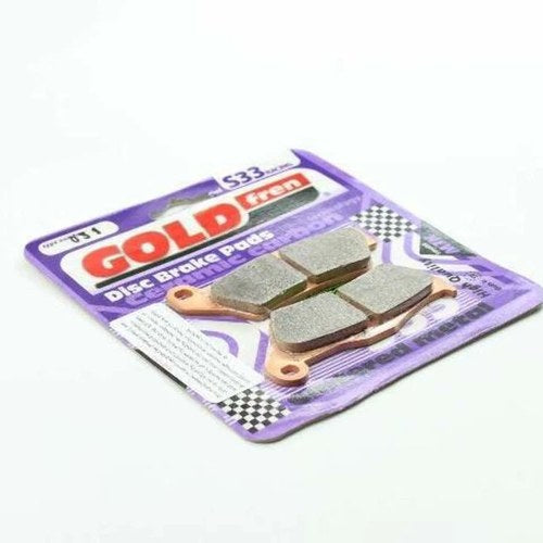 Brake Pads Racing Ceramic Carbon Goldfren S33-031 (EBC FA181)