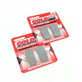 Brake Pad Set Ceramic Goldfren AD-070 for both Front calipers 2 Pair Ebc FA69/2