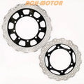 New Front & Rear Disc Brake Rotors for Kawasaki KLR650 Klr 650 2008-2018