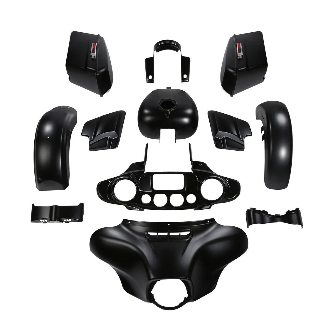 Fairings Body Work Kit Fit For Harley Street Glide Special 2014-2024 Black Denim