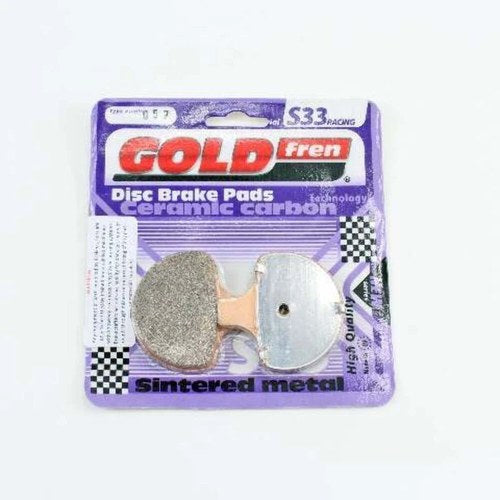 Brake Pads Racing Ceramic Carbon Goldfren S33-057 (EBC FA94)