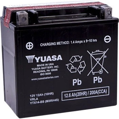 Agm Maintenance-Free Battery - YTX14-BS .69 L