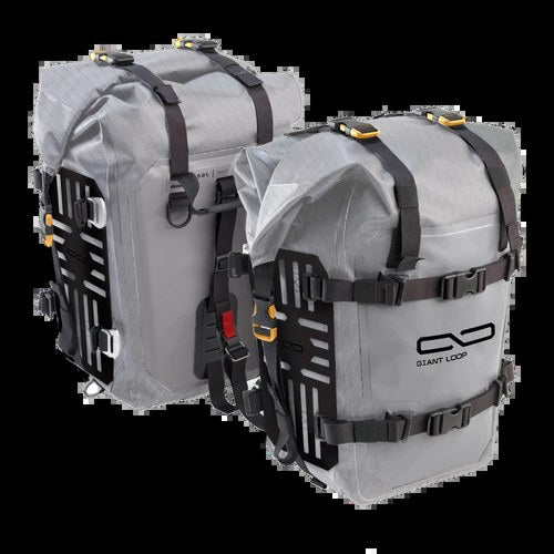 Giant Loop Mototrekk Panniers Grey Pair
