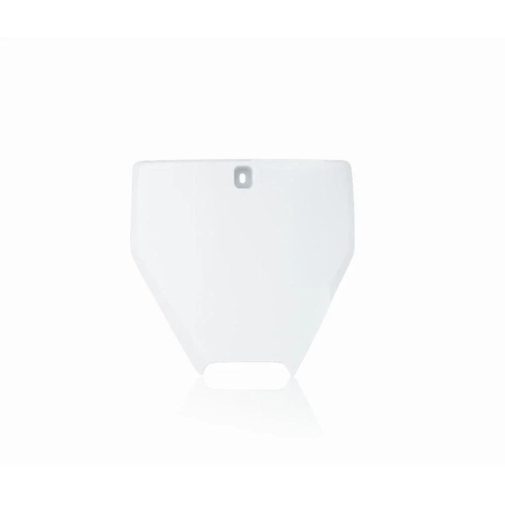 Acerbis 2732010002 Front Number Plate White