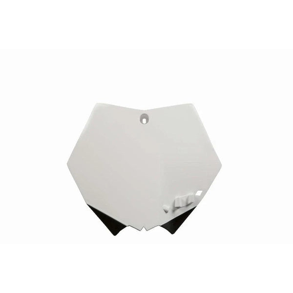 Acerbis 2082020002 Front Number Plate White