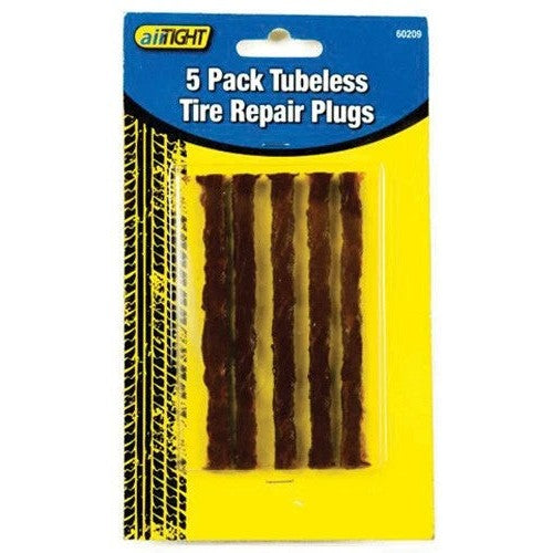 5 Pack,TUBELESS Tire Rep Plg