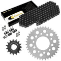 O-Ring Drive Chain & Sprockets Kit for Honda CB750 Nighthawk 750 1991-2003 Black