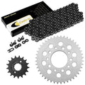 Black Drive Chain And Sprocket Kit for Honda CB900F Super Sport 1981 1982