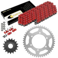 Red O-Ring Drive Chain & Sprockets Kit for Yamaha R1 YZF-R1 2009-2014