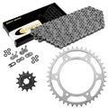 O-Ring Drive Chain & Sprockets Kit for Honda XR250L 1991 1992 1993 1994 95 1996