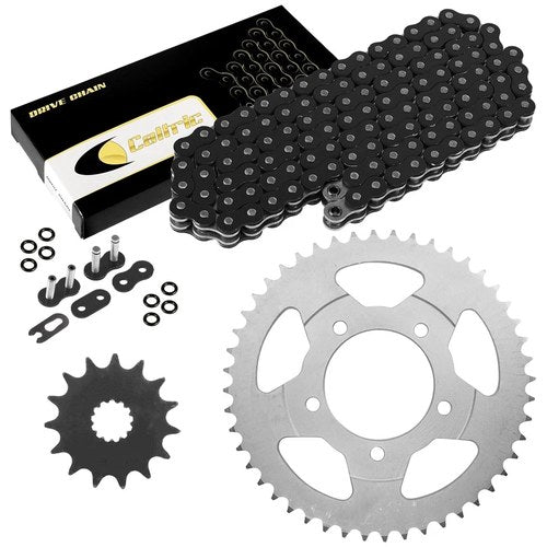 Black O-Ring Drive Chain & Sprocket Kit for Suzuki GSX650F GSX650Fa 650 08-16