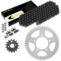 Black O-Ring Drive Chain & Sprockets Kit for Suzuki GSX600F Katana 600F 1998-06