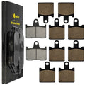 Front and Rear Brake Pads for Kawasaki ZX1400 Ninja ZX-14R 2012-2019