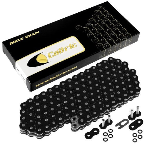 O-Ring Drive Chain for Honda CB400A CB400T Hawk III1978-1981 Black