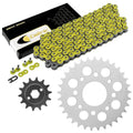 Drive Chain & Sprockets Kit For Honda CMX250C Rebel 250 1996-2016 Yellow