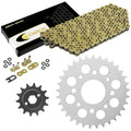 Gold O-Ring Drive Chain & Sprockets Kit for Honda CMX250C Rebel 250 1996-2016