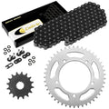 Black O-Ring Drive Chain & Sprockets Kit for Suzuki GSX-R750 GSXR750 2006-2010